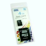 Karta MicroSD 4GB GOODRAM + Adapter SD